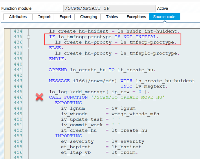 SAP EWM MFS identification point_27